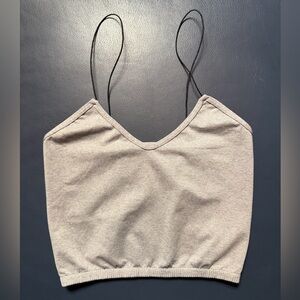 NWOT Free People Intimately Skinny Strap Brami in Grey Size XS/S